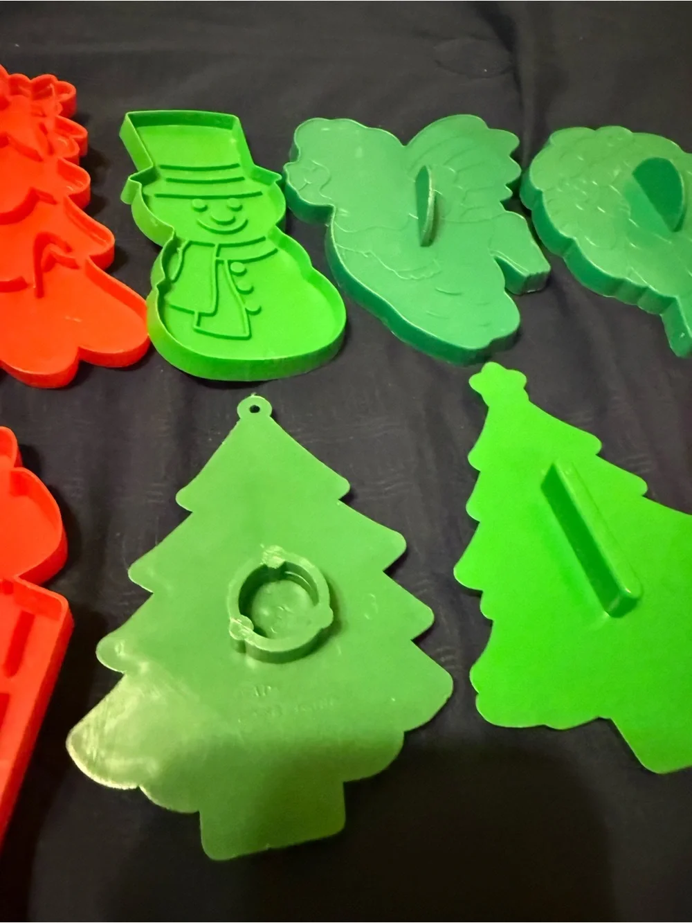 Vintage Plastic Cookie Cutters Lot 22 wilton,hallmark 1970s 1980s plastic